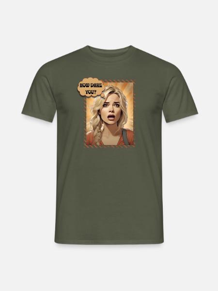 Comment oses-tu? - T-shirt homme - vert militaire