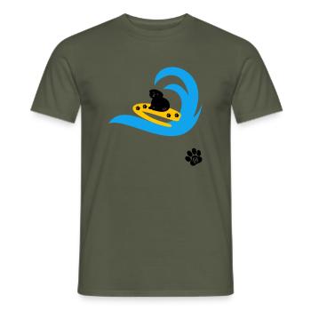 Big Kahuna Mochi - Männer T-Shirt - Militärgrün - Vorne - AI Model Male 178 light (178cm)