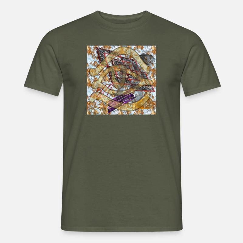 Flow (B) - Image - 2023 - Men’s T-shirt - military green