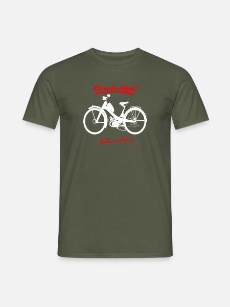 NSU Quickly Mofa Kult - Männer T-Shirt - Militärgrün
