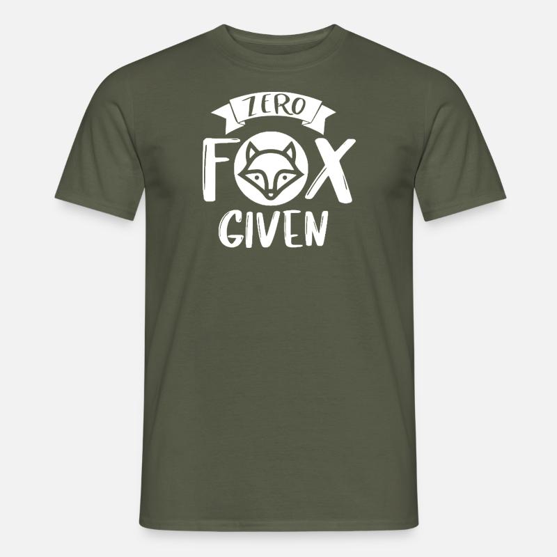 Zero Fox Given - Men's T-Shirt - military green
