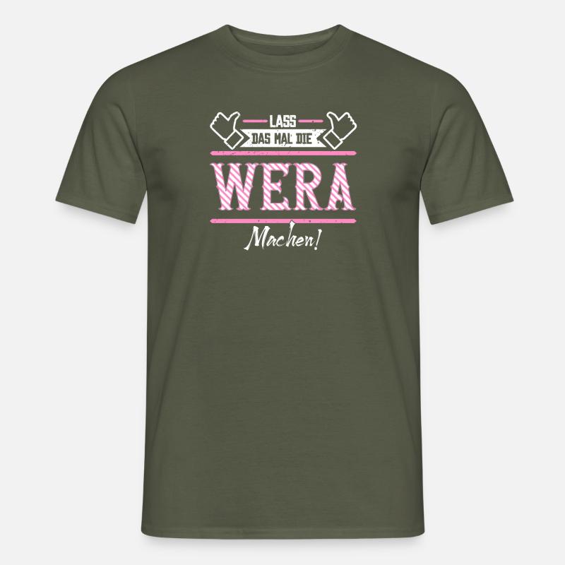 Wera Geschenkidee Geschenk Geburtstag - Männer T-Shirt - Militärgrün