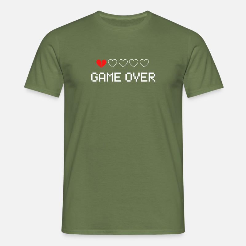 Game Over - Men's T-Shirt - military green