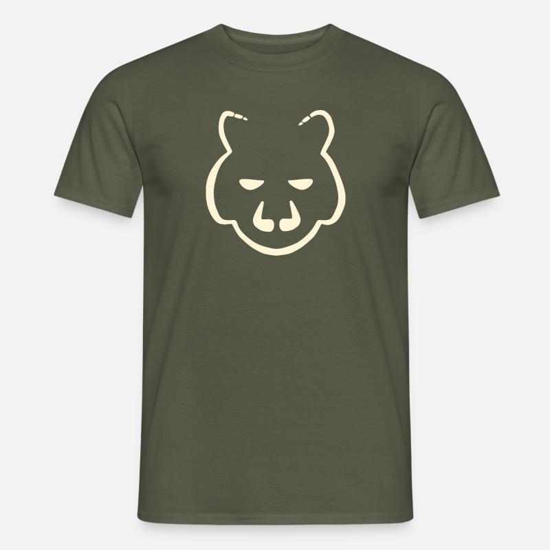 Blick - Männer T-Shirt - Militärgrün