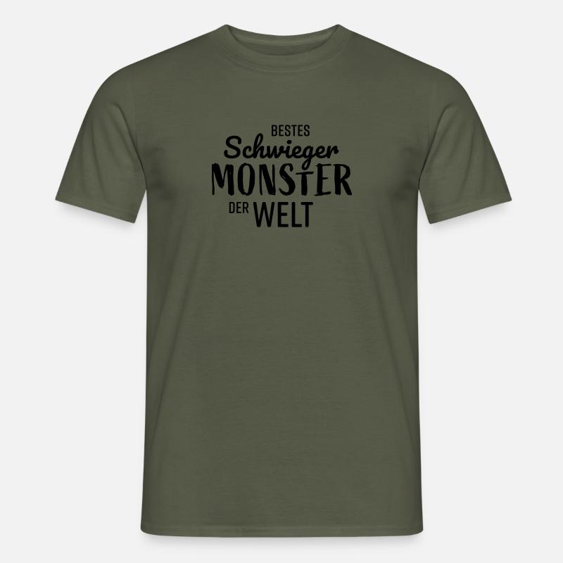 Bestes Schwiegermonster der Welt - Männer T-Shirt - Militärgrün