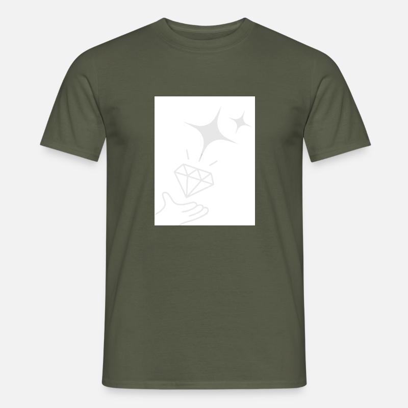 Verso B - Männer T-Shirt - Militärgrün