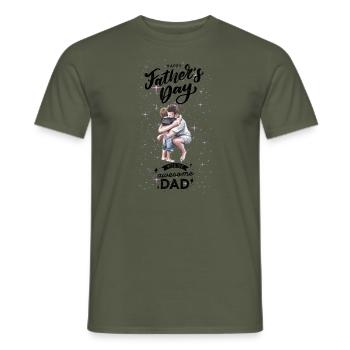 Vatertag-Alles Gute zum Vatertag - Männer T-Shirt - Militärgrün - Vorne - AI Model Male 178 light (178cm)