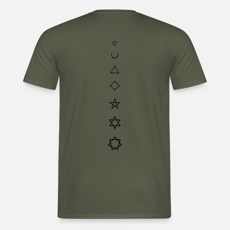 Magic Numbers - Männer T-Shirt - Militärgrün