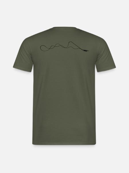Layout LabelDrop - Men's T-Shirt - military green