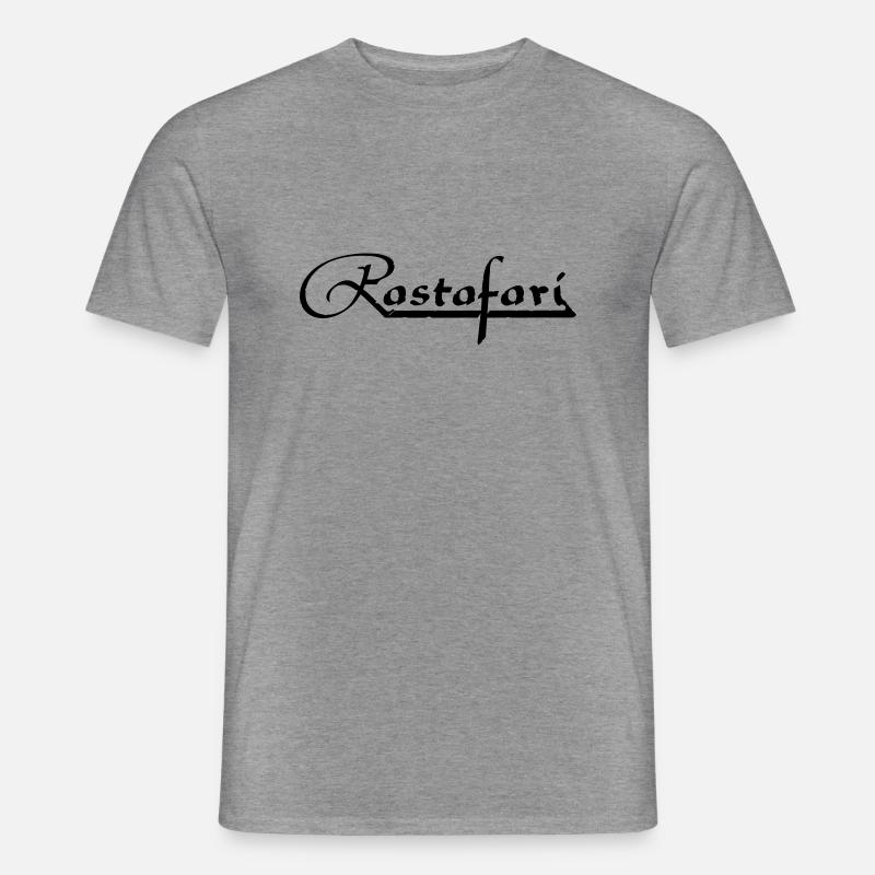rastafari_vec_1 de - Männer T-Shirt - Graphit meliert