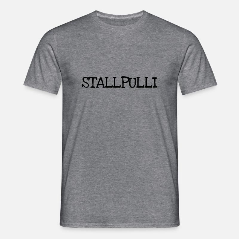 Stallpulli stallpulli - T-shirt Homme - graphite chiné