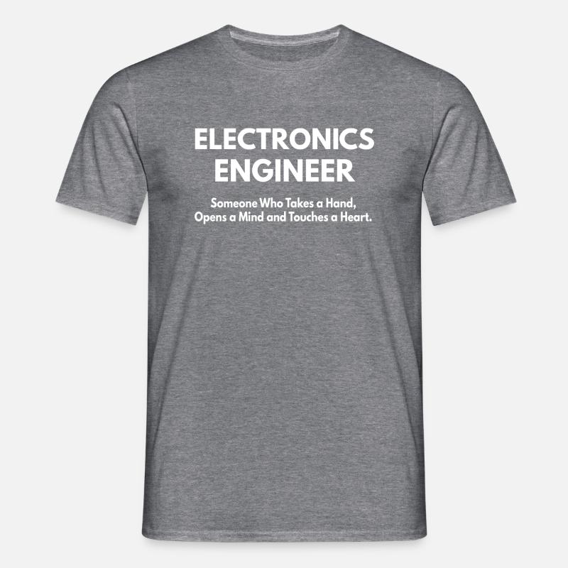 Electronics Engineer - Men's T-Shirt - graphite heather