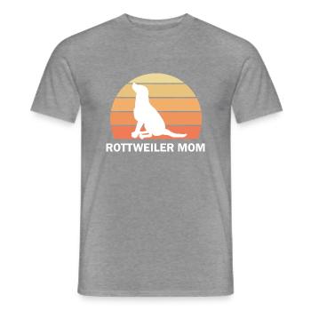 Dog Hund - Männer T-Shirt - Graphit meliert - Vorne - AI Model Male 178 light (178cm)