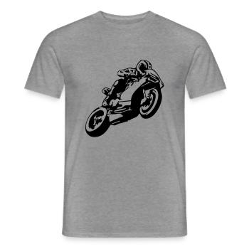 1199 Panigale S - Männer T-Shirt - Graphit meliert - Vorne - AI Model Male 178 light (178cm)