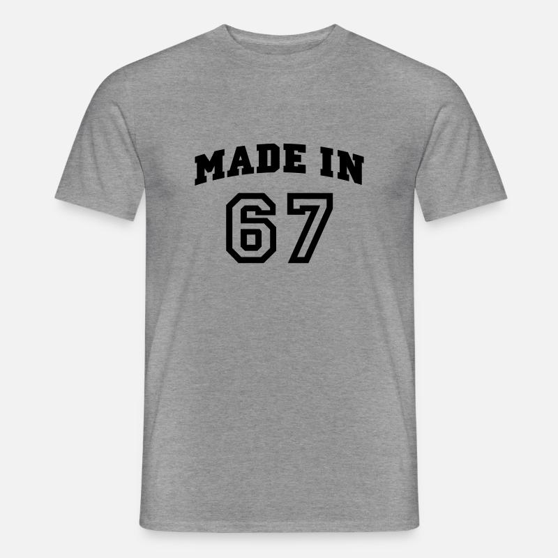 mp_madein67a - Männer T-Shirt - Graphit meliert