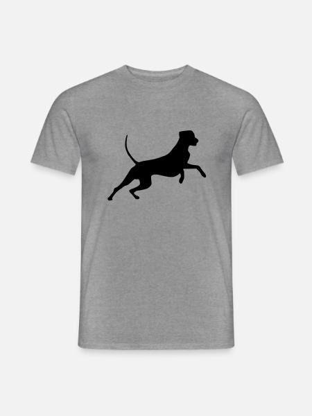 rhodesian_ridgeback_cb - Men's T-Shirt - graphite heather