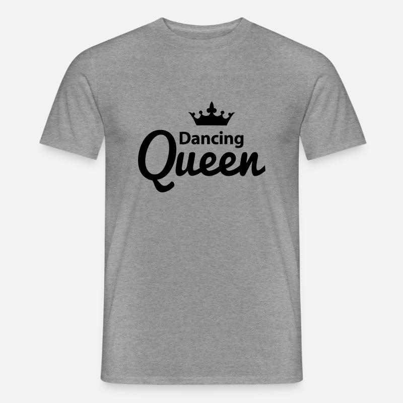 Dancing Queen - Männer T-Shirt - Graphit meliert