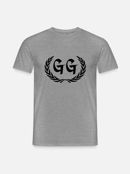 gg - T-shirt homme - graphite chiné