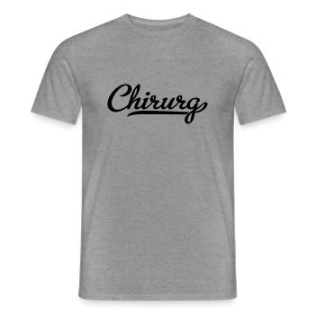 Chirurg - Männer T-Shirt - Graphit meliert - Vorne - AI Model Male 178 light (178cm)