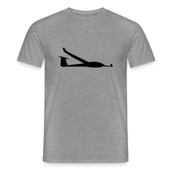 Ls8 - Men's T-Shirt - graphite heather - Front - AI Model Male 178 light (178cm)