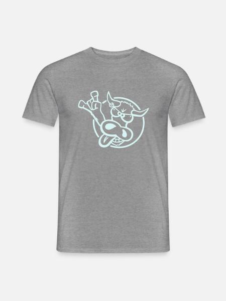Ost Tiroler Grauvieh - Männer T-Shirt - Graphit meliert
