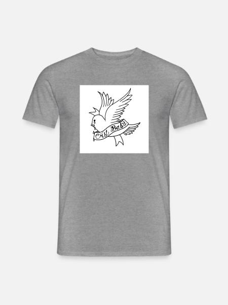 Cry Baby - Männer T-Shirt - Graphit meliert