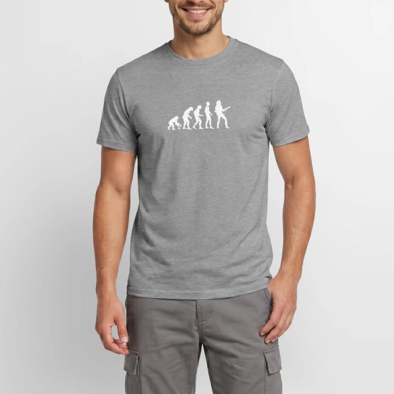 EVOLUTION GUITARISTE! T-shirt homme