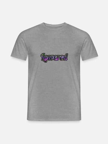 Logo low Magic Color - Männer T-Shirt - Graphit meliert