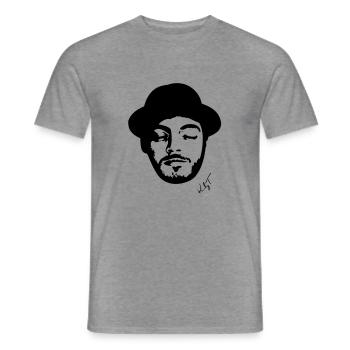 Kinky T Sign - Männer T-Shirt - Graphit meliert - Vorne - AI Model Male 178 light (178cm)
