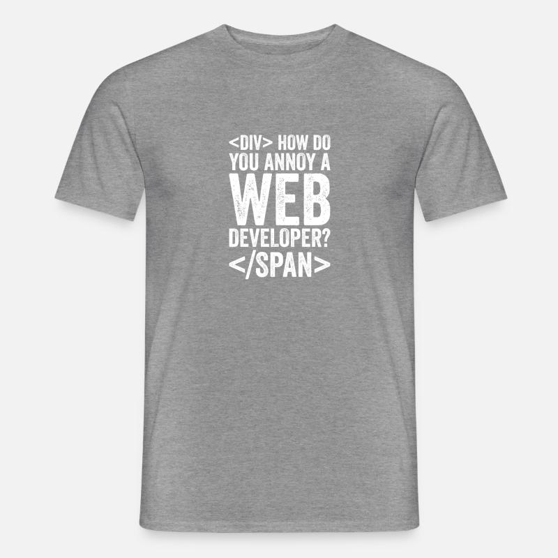Funny Programmer Developer Code Humor Quote Men’s T-shirt