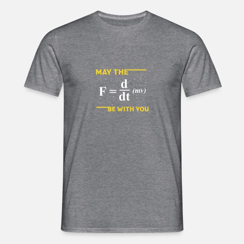 Physics Phyiker Nuclear Physics - Men's T-Shirt - graphite heather