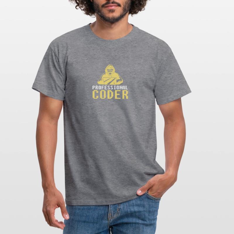 Entwickler Coder Programmierer Fachmann Coding Männer T-Shirt