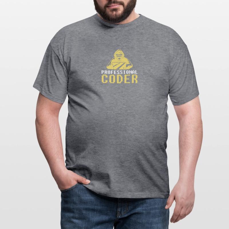 Entwickler Coder Programmierer Fachmann Coding Männer T-Shirt