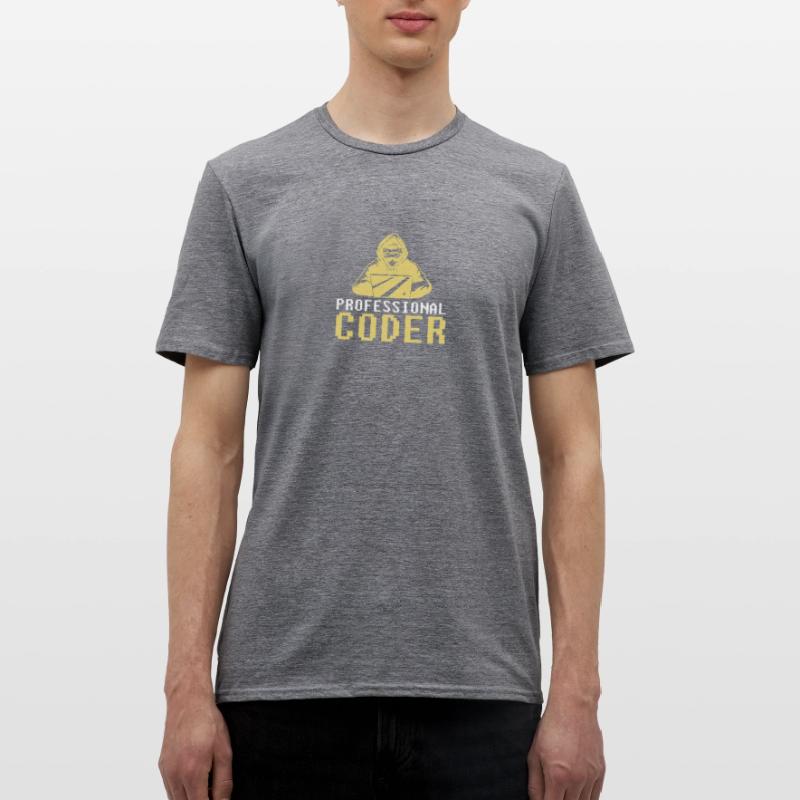 Entwickler Coder Programmierer Fachmann Coding Männer T-Shirt
