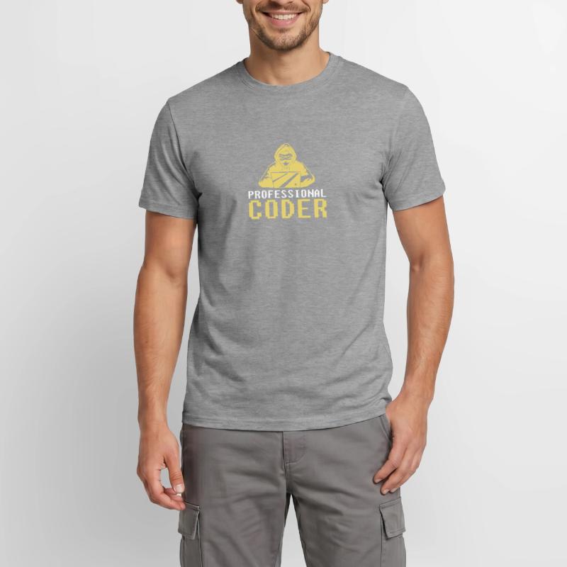 Entwickler Coder Programmierer Fachmann Coding Männer T-Shirt