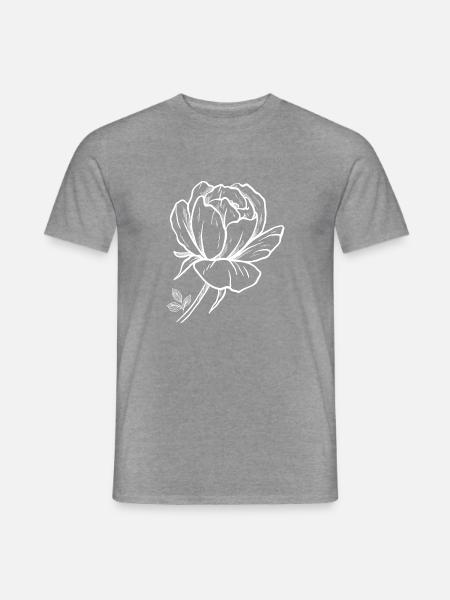 Florist Blume Pflanze Natur Gärtner - Männer T-Shirt - Graphit meliert