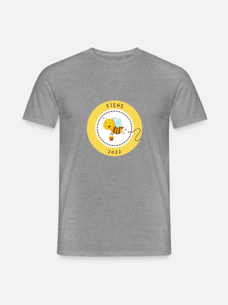 Fiene Biene Name Kleidung Shirt Accessoire 2022 - Männer T-Shirt - Graphit meliert