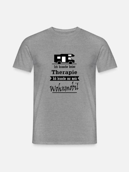 Wohnmobil - Männer T-Shirt - Graphit meliert