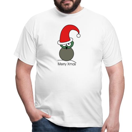 Owl - Merry Xmas - T-shirt Homme