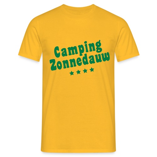 Camping Zonnedauw - Mannen T-shirt