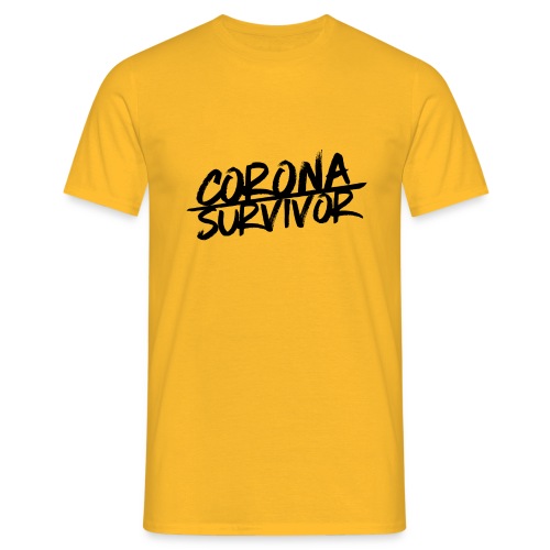 Corona Virus – Survivor (dh) - Männer T-Shirt
