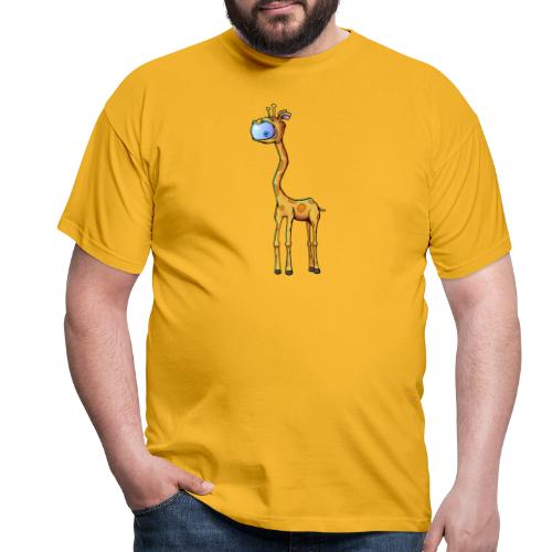 Enøjet giraf - T-shirt til herrer