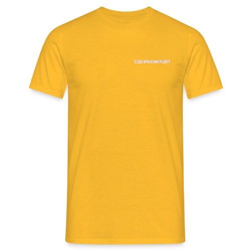 CSD FRANKFURT 2022- Rainbow Edition - Männer T-Shirt