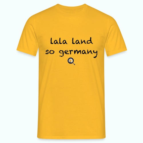 la la land transparent p - Männer T-Shirt