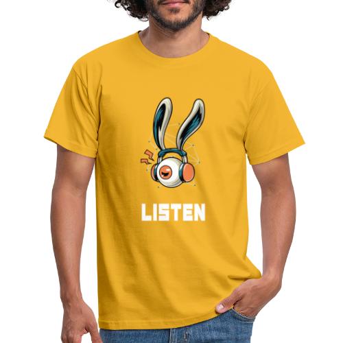 Luister naar de muziek - Mannen T-shirt
