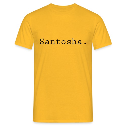 santosha - T-shirt herr