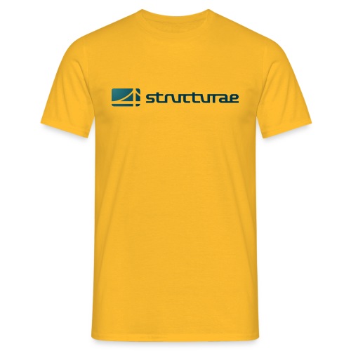 Structurae Logo (Green) - Männer T-Shirt