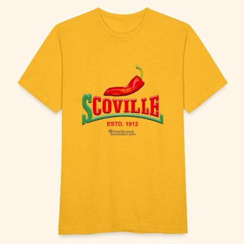 Chili Design Scoville - Männer T-Shirt