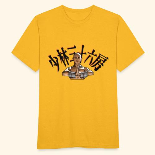 Shaolin kriger munk - T-shirt til herrer