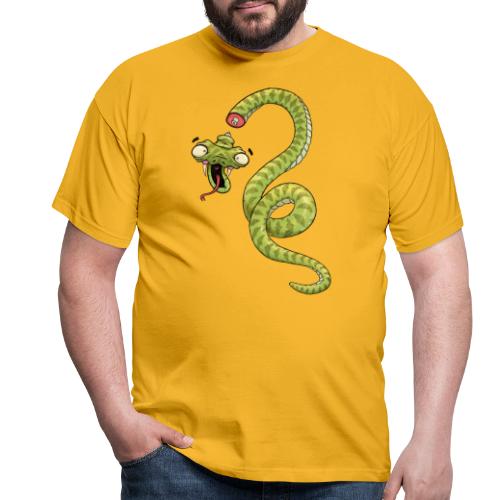 Schlange - kopflos - Männer T-Shirt
